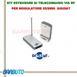 Kit estensore di telecomando via RF,utilizzabile PER MODULATORE 55/9890  DIGISAT